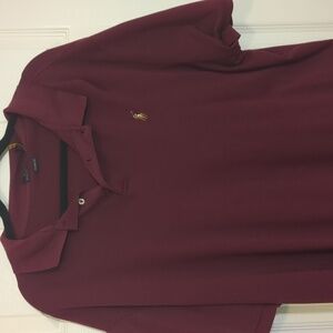 Burgundy Polo Ralph Lauren collar shirt XXL